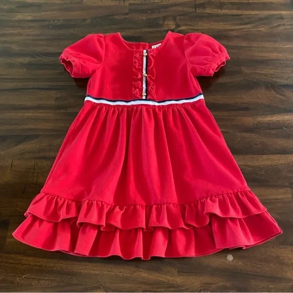 Janie and Jack Ruffles Ponte Dress - Picture 2 of 7